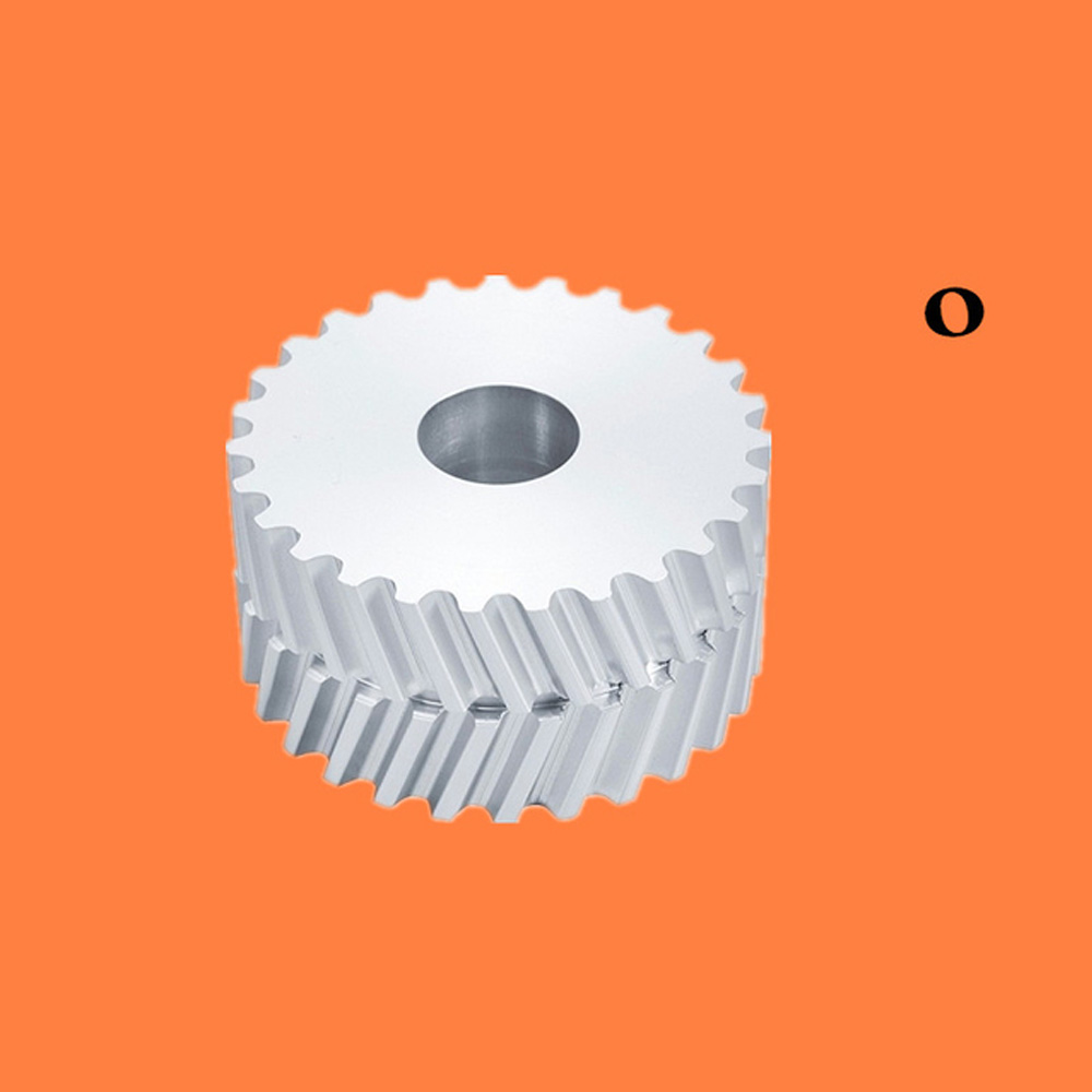 人字齿同步带轮-橙色