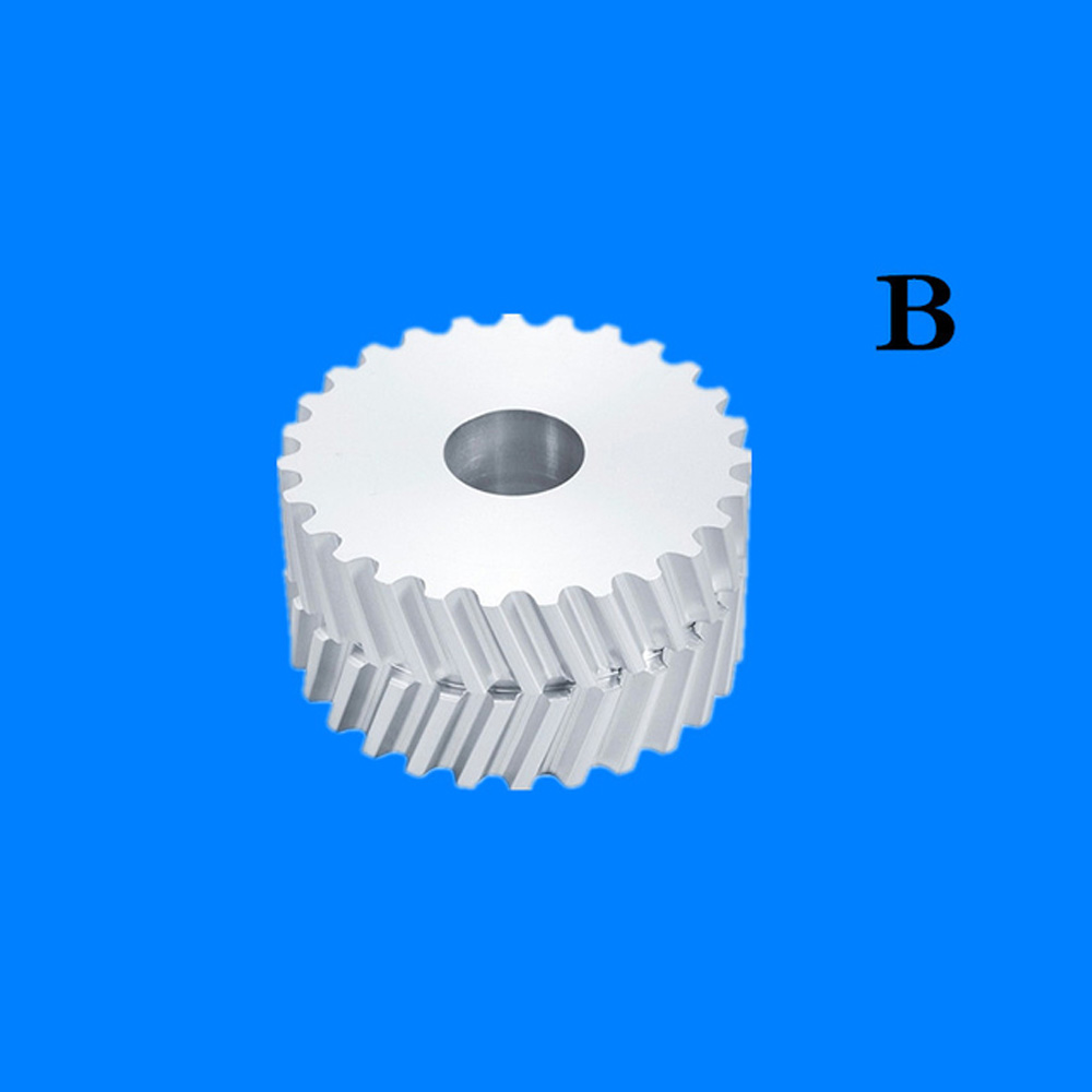 人字齿同步带轮-蓝色